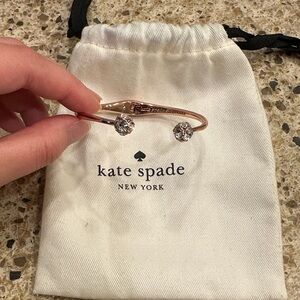 Kate spade rose gold bracelet